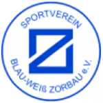 Escudo do Blau-Weiß Zorbau