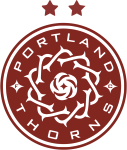 Escudo do Portland Thorns W