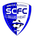 Escudo do Sta Clarita Blue Heat
